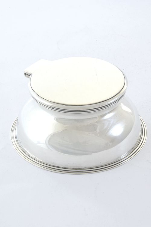 fig 1. Silver Inkwell – Edwardian 1902