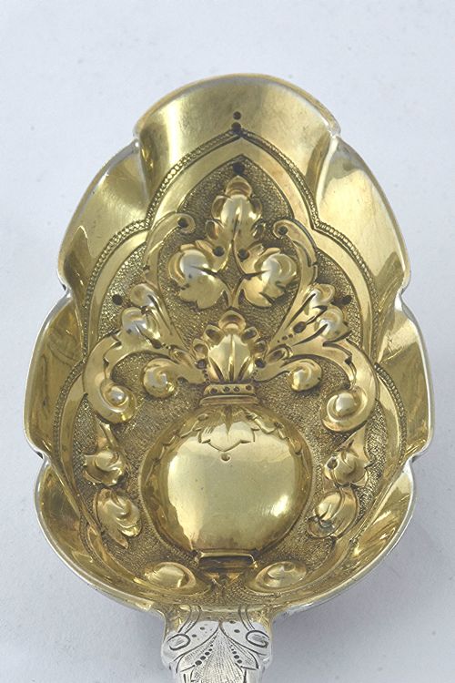 fig 2. Rare Pair of Silver Berry Spoons – Exeter 1817