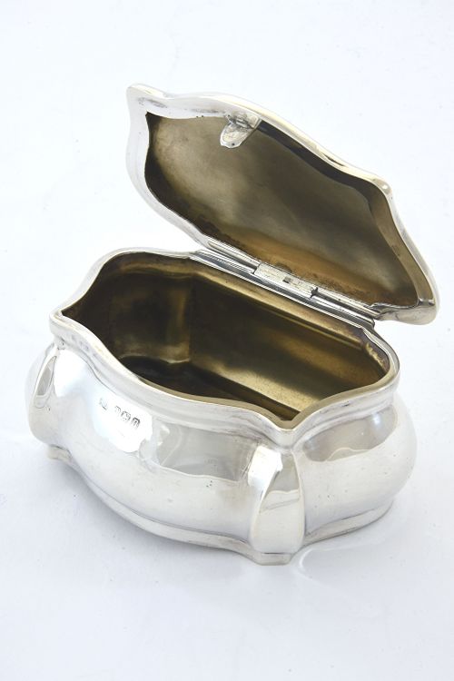 fig 1. Solid Silver Trinket Box 1912