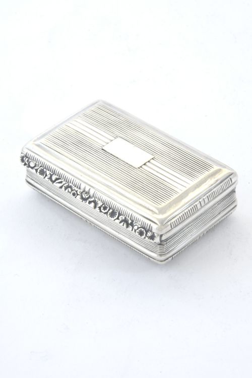 Georgian Silver Snuff Box 1818