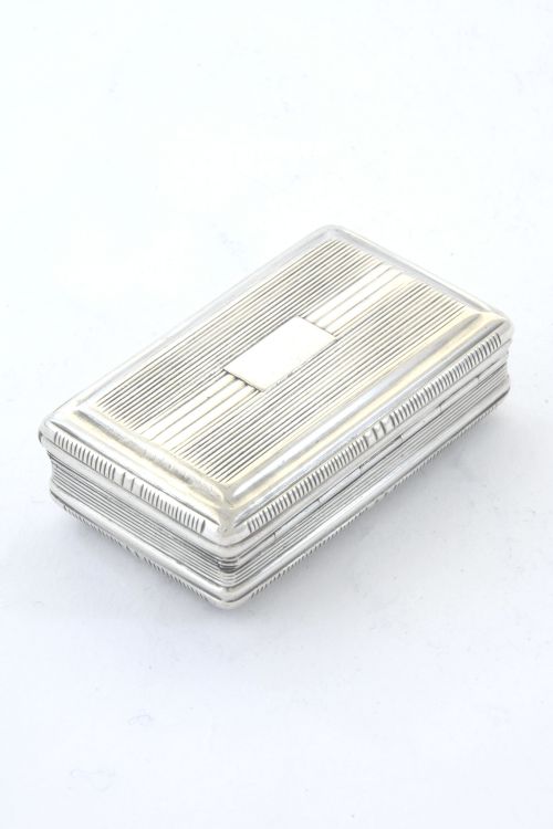 fig 2. Georgian Silver Snuff Box 1818