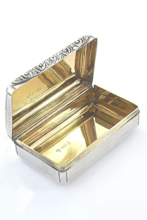 William IV Silver Snuff Box 1831