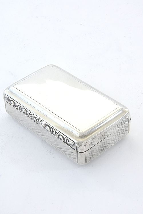 fig 3. William IV Silver Snuff Box 1831