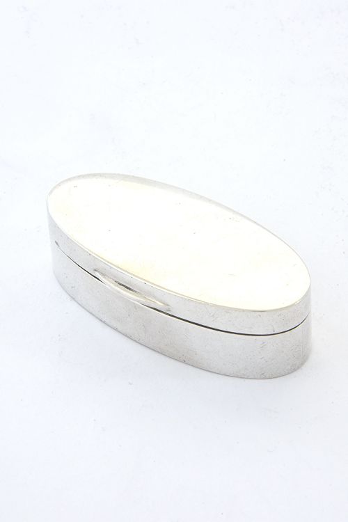 Edwardian Silver Trinket Box 1910