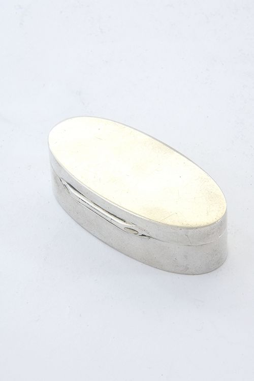 fig 1. Edwardian Silver Trinket Box 1910
