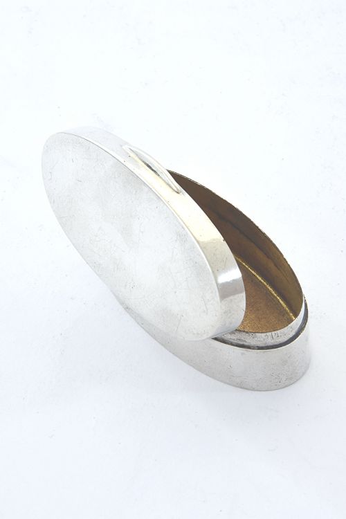 fig 3. Edwardian Silver Trinket Box 1910