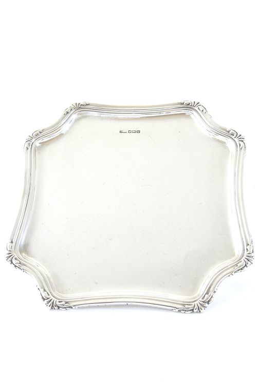 Edwardian Silver Salver 1904