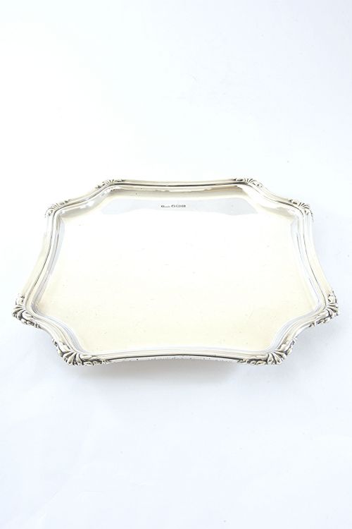 fig 1. Edwardian Silver Salver 1904