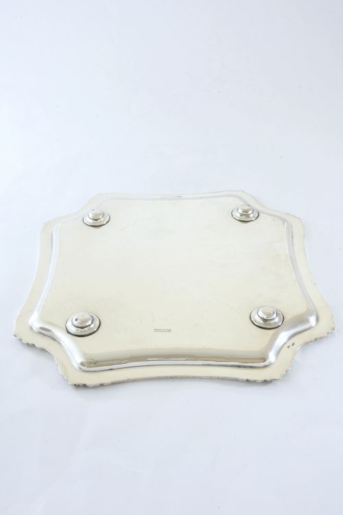 fig 2. Edwardian Silver Salver 1904