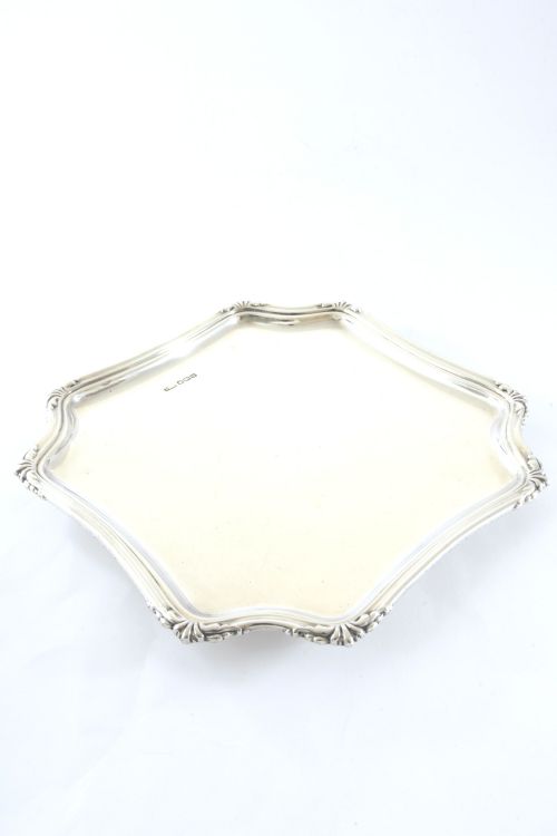 fig 3. Edwardian Silver Salver 1904