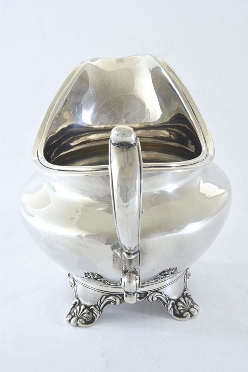fig 3. Large Victorian Silver Milk Jug 1844