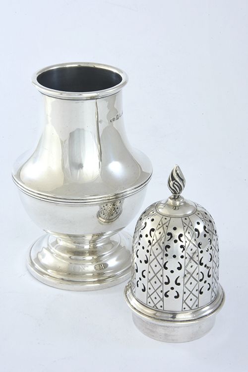 fig 2. George V Silver Sugar Shaker 1929