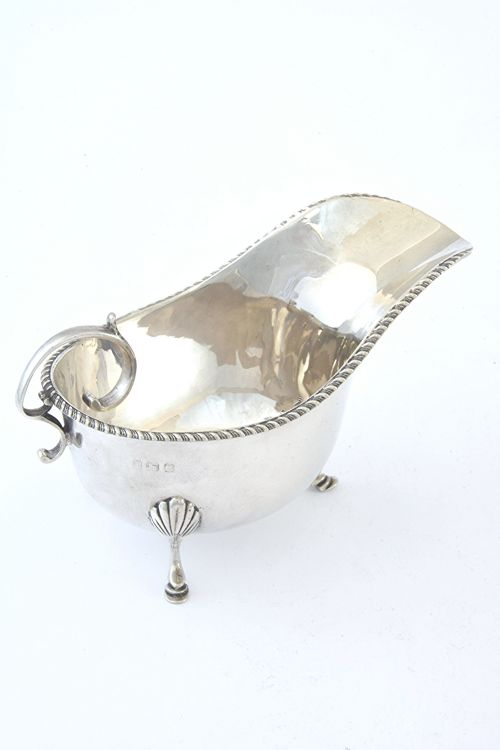 Solid Silver Cream Jug 1924