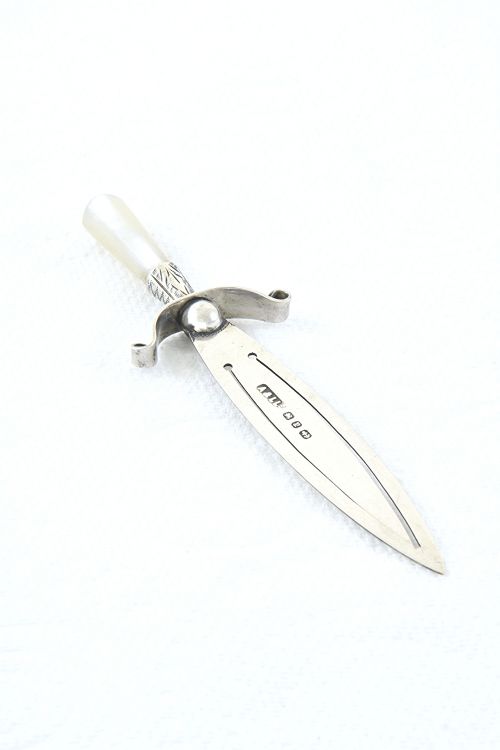 Victorian Silver Bookmark (Sword) 1898