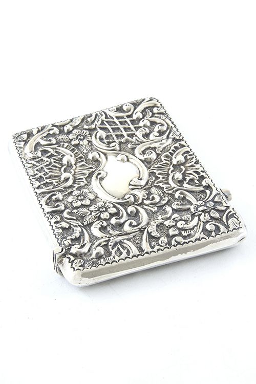 fig 4. Edwardian Silver Card Case 1904