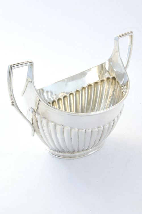 Silver Sugar Bowl – Edwardian 1904
