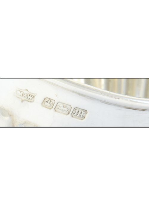 fig 3. Silver Sugar Bowl – Edwardian 1904