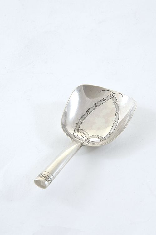 Georgian Silver Tea Caddy Spoon 1804