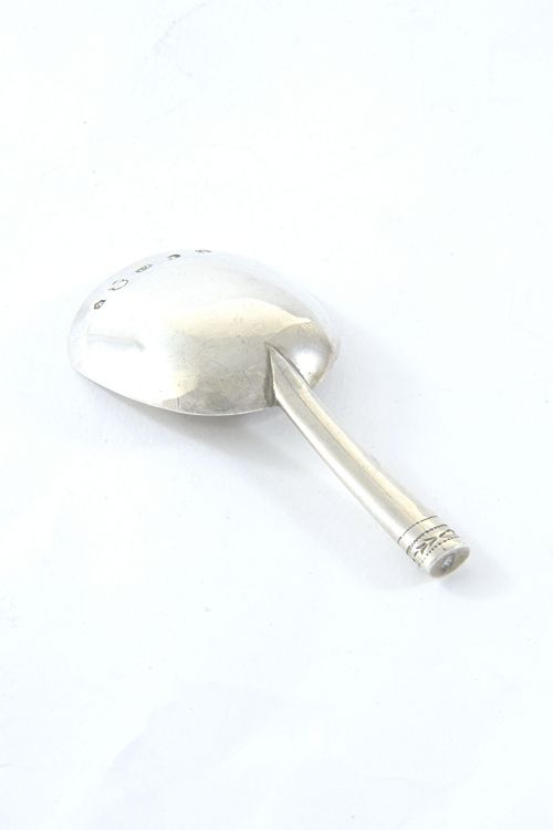 fig 3. Georgian Silver Tea Caddy Spoon 1804