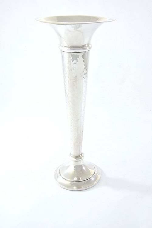 fig 1. Antique Silver Trumpet Vase 1910