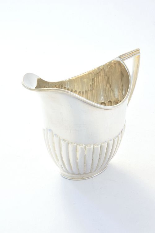 fig 1. Antique Silver Cream Jug 1913