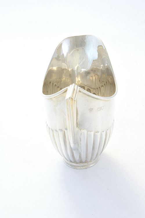 fig 2. Antique Silver Cream Jug 1913