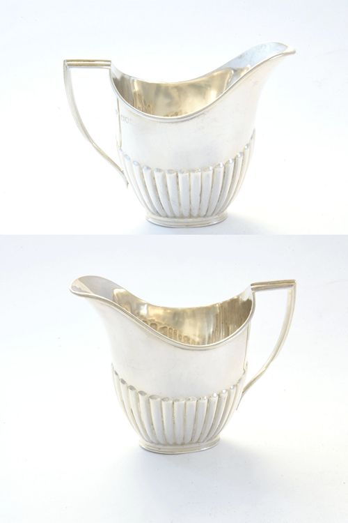 fig 3. Antique Silver Cream Jug 1913