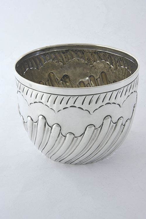 fig 1. Victorian Silver Sugar Bowl 1890