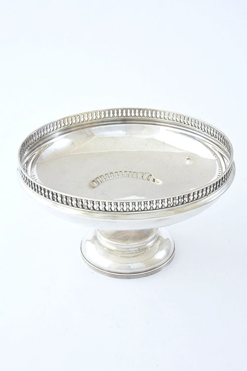 fig 1. Sterling Silver Pedestal Bowl 1922