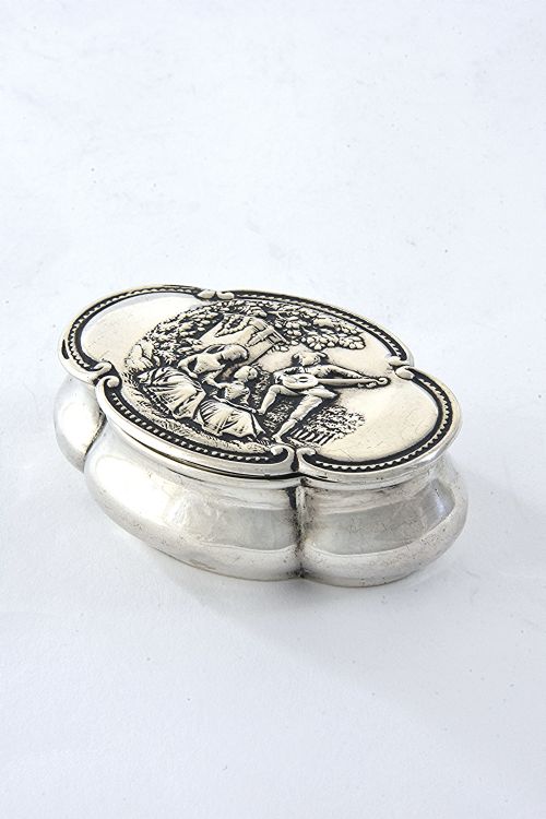 Victorian Silver Snuff Box 1900