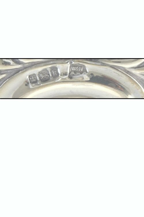 fig 3. Edwardian Silver Pen Tray 1902