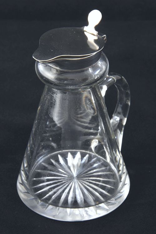 fig 1. Silver Mounted Whisky Noggin 1913