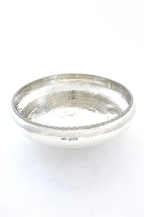 fig 2. Large Antique Silver Fruit Bowl 1923
