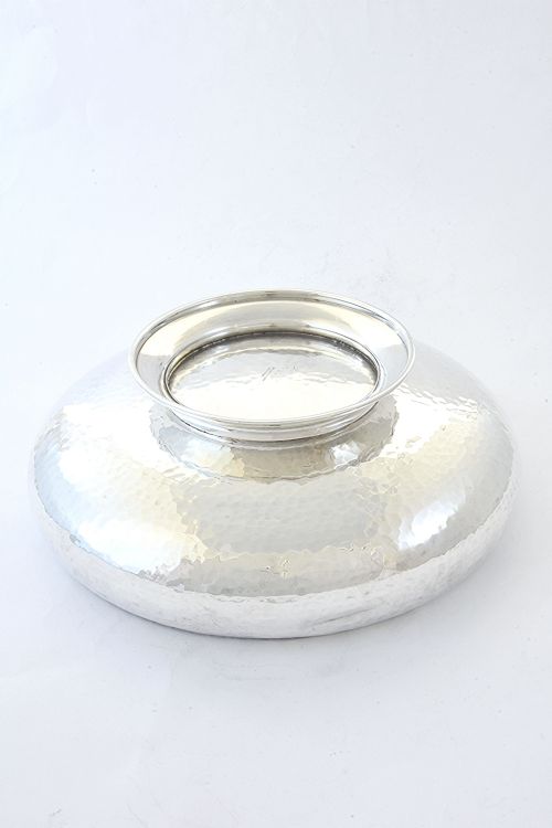 fig 3. Large Antique Silver Fruit Bowl 1923