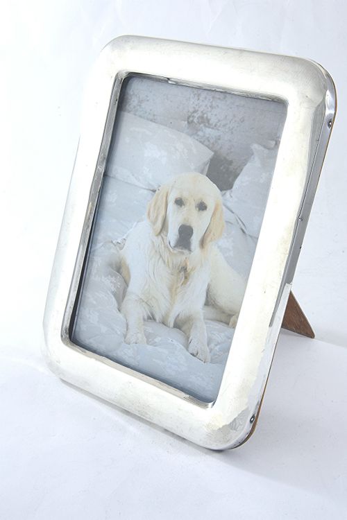Antique Silver Mounted Oak Backed Photo Frame 1918 (6”X4”)
