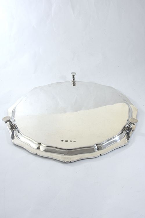 fig 3. Large George V Silver Salver 1934
