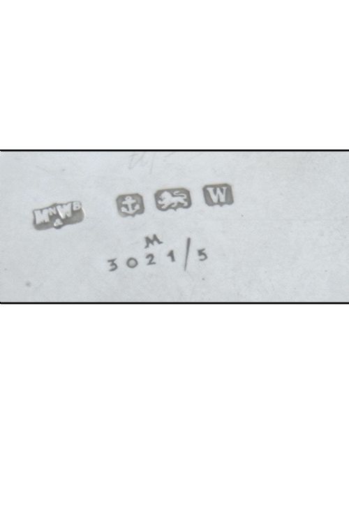 fig 3. George V Silver Trinket Dish – Mappin & Webb 1921