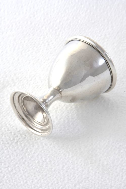 fig 3. Antique Silver Egg Cup 1918