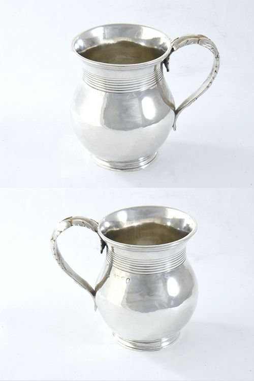 fig 3. George IV Silver Christening Mug 1823