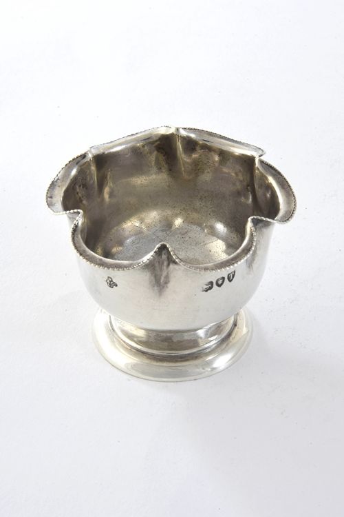 fig 1. Victorian Silver Egg Cup 1894