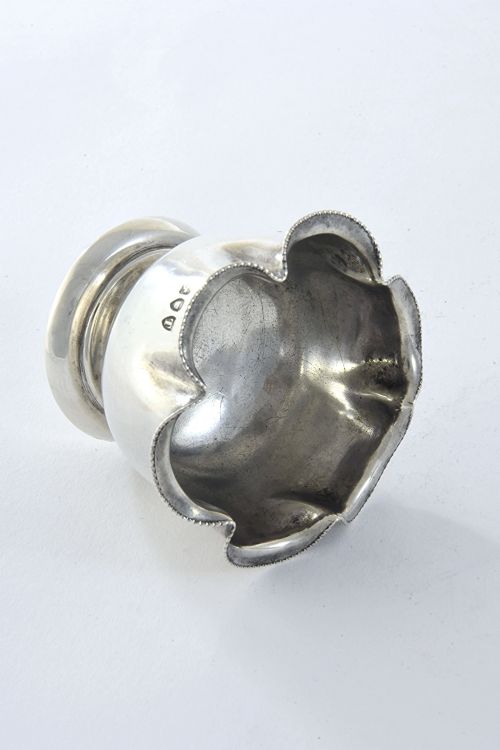 fig 2. Victorian Silver Egg Cup 1894