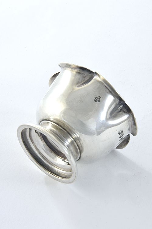 fig 3. Victorian Silver Egg Cup 1894