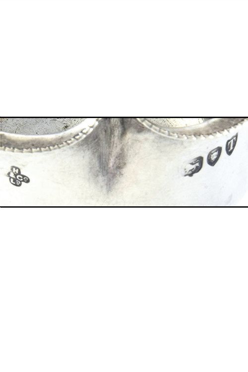 fig 4. Victorian Silver Egg Cup 1894
