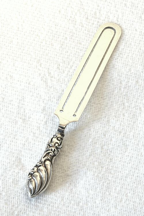 fig 2. Edwardian Silver Bookmark 1902