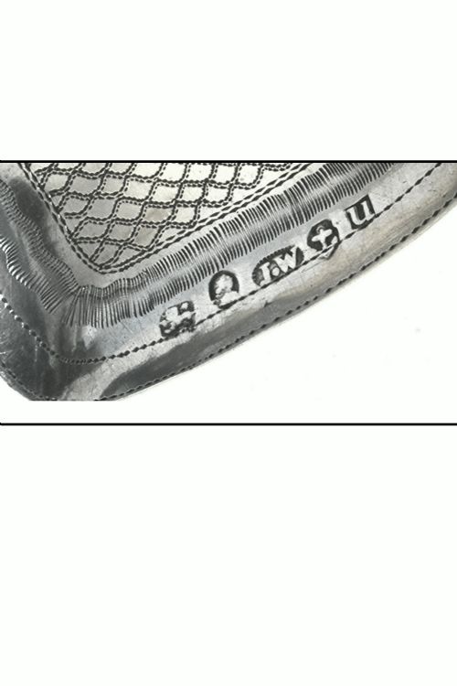 fig 3. George III Silver Caddy Spoon 1818