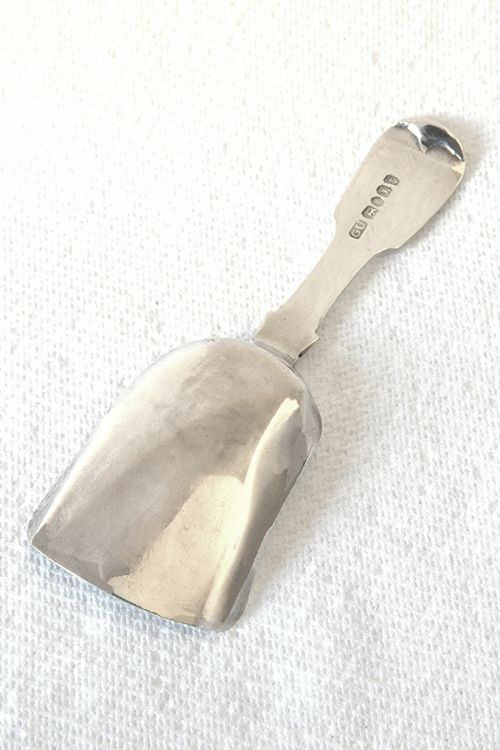fig 1. Victorian Silver Caddy Spoon 1846