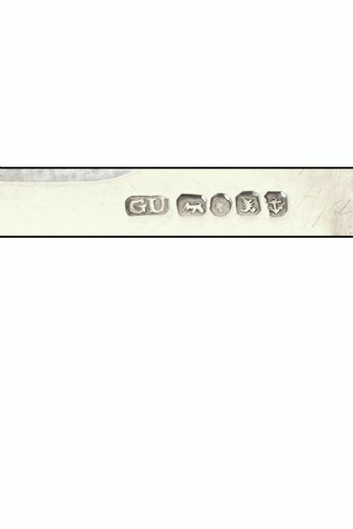 fig 2. Victorian Silver Caddy Spoon 1846
