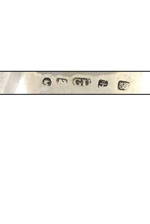 fig 2. Victorian Silver Caddy Spoon 1845