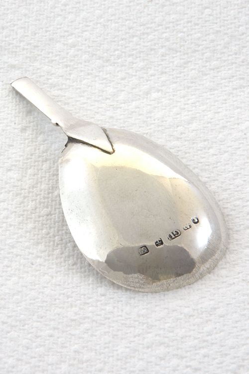 fig 3. Victorian Silver Caddy Spoon 1845