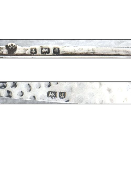 fig 4. Edwardian Silver Round Vesta Case 1903